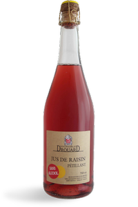 Jus de Raisin Rosé Pétillant Sans alcool