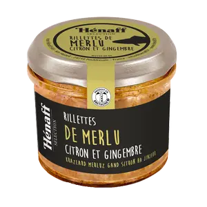 Rillettes de Merlu citron et gingembre