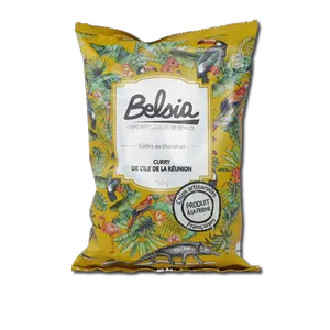 Artisanales de Beauce Belsia Chips mit Curry von der Insel Réunion