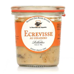 Rillettes d'écrevisse au colombo