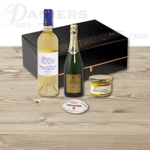 Coffret dégustation de vins Bulles et douceur