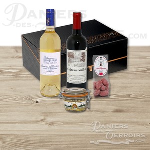 Coffret gourmand  Vins de Bordeaux