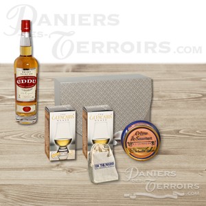 Geschenkset Bretonischer Whisky Eddu