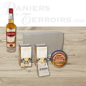 Geschenkset Bretonischer Whisky Eddu